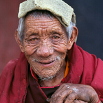 The Smiling Monk, Tibet 2004