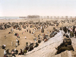 Blackpool Beach with North Pier 7