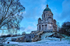 Snow in Williamson Park