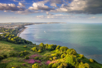 z2945 Luccombe Down View of Sandown Bay