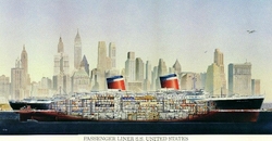 SS United States Historical Photographs portfolio