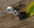 Whitby Jet Dice Charm jch001