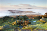 Parting Mists Over Owler Tor