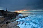 Sunrise on the Rock - Portland Bill