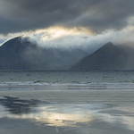 Dusk at Laig Bay, Eigg 1