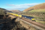 JL - 27.11.24 66423 6K06 Shap Quarry - Crewe BH, Lune Gorge