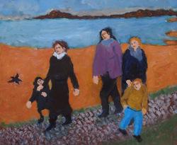 Promenade, Bay of Fundy, Nova Scotia