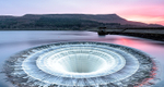 Down the plug hole, Ladybower Reservoir (5)