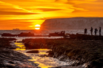 z3606 Shipwreck Sunset, Compton Bay