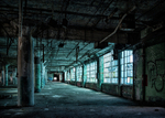 Fisher Body Plant 21 (Detroit, MI) | Blue light