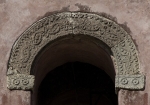 Separate bell-tower, arch relief
