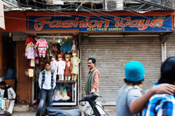 Delhi street near the Jama Masjid