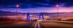 Toome Bridge Light Trails