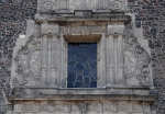 Façade, choir loft window