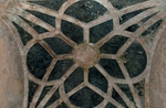 Santo Domingo, cloister stairwell, rib vault