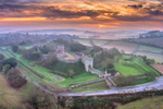 z3337 Morning Mists, Carsibrooke Castle