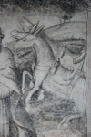 Upper cloister walk, mural detail