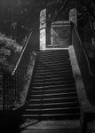 Steps to Ilkley Iron Bridge