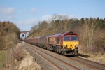 19.3.09 66129 6E85 Hunterston - Drax, Newbiggin