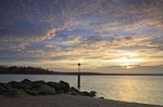 <center>Sunrise at Felixstowe Ferry</center><br>