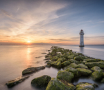 Sunset at Perch Rock Lighthouse (1)