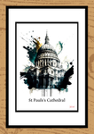 St Paul's Cathedral Ink Paintings by Artist Paul Duddell 128-06-2025