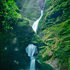 St.Nectan's Glen with Scatterflies