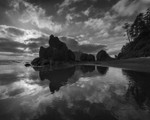 Reflecting on Ruby Beach - Mono