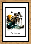 Parthenon Ink Paintings by Artist Paul Duddell 116-06-2025