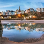 1st Landscape Dave Bolton Tenby reflects