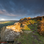 Golden Light on Curbar