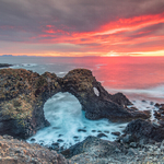 Gatklettur Sunrise, Arnarstapi, Iceland