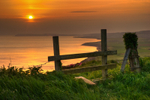 z1602 West Coast view at Sunset
