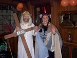 Self and wife, i'm the one on the left!