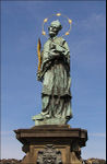 Charles bridge statue