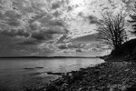 Moody skies over Strangford Lough