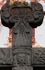 Atrial cross, front crossing (face of Christ), neck (tunic)  & head