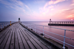 Piers at Sunrise
