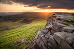 Stanage Edge Sunset 01