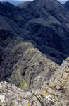 Sgurr Mhic Choinnich summit ridge  Isle of Skye