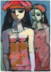 Cousins 35x25 cm