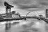 Finnieston crane & Clyde Arc (squinty bridge).