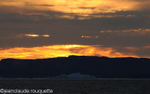 Sunrise near Disko bay