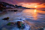 z1133 Ventnor Bay at Sunrise