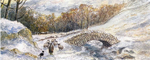Ashness Bridge in Winter