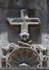 Portería, architrave, Calvary cross