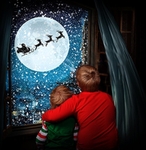santa moon