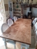 Burr oak table by Geoff Tickle