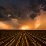 Sunset Thunderstorm