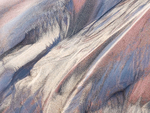 MELT WATER PATTERNS, 2018 - LONG POINT BEACH